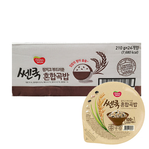 동원 쎈쿡 혼합곡밥 즉석밥 210g x 24개입